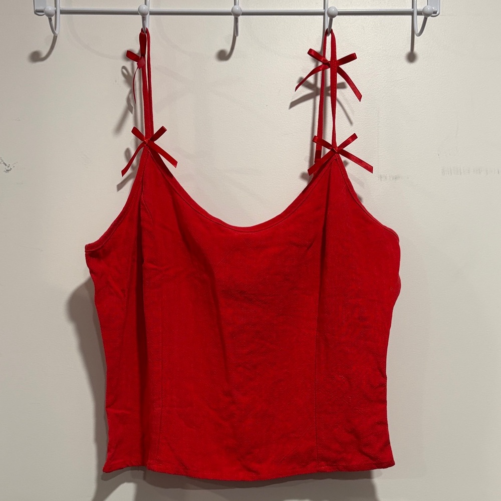 L BOW TIE TANK TOP